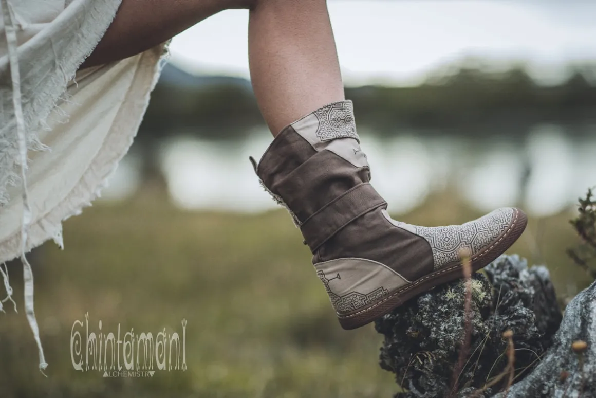 Medium Tribal Boots / Brown