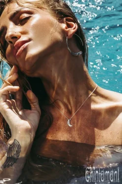 Mini New Moon Pendant