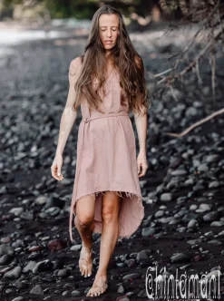 Mini Tunic Dress / Dusty Rose