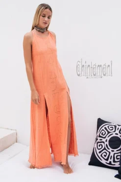 Organic Alchemy Dress / Coral