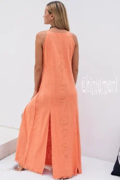 Organic Alchemy Dress / Coral