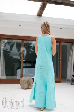 Organic Alchemy Dress / Turquoise