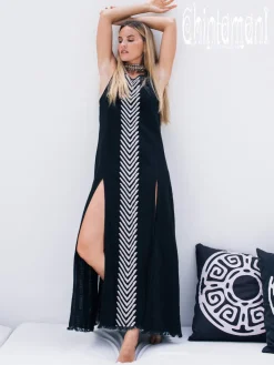 Organic Corner Dress / Black