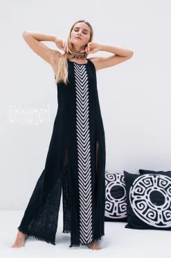 Organic Corner Dress / Black