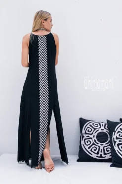 Organic Corner Dress / Black