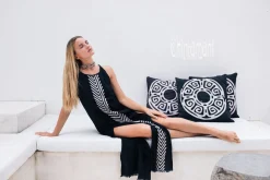 Organic Corner Dress / Black