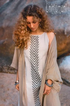 Organic Corner Dress / Grey