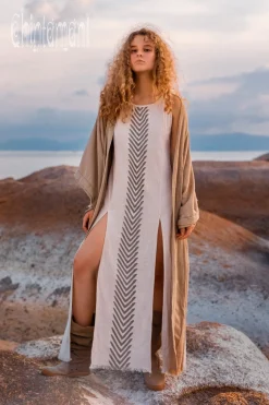 Organic Corner Dress / Grey