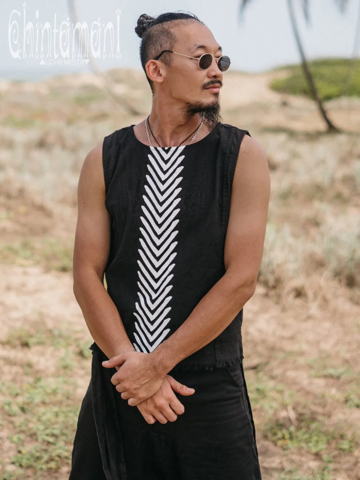 Organic Long Top / Black