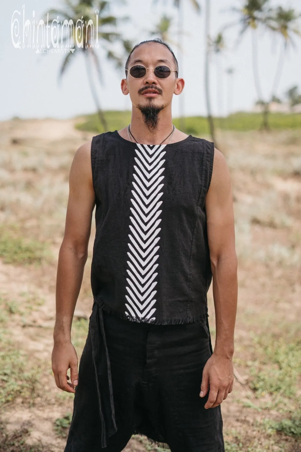 Organic Long Top / Black