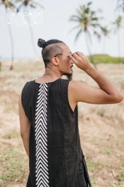 Organic Long Top / Black