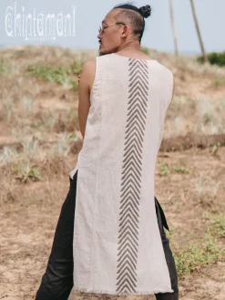 Organic Long Top / Light Grey