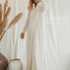 Organic Maxi Dress / Off White