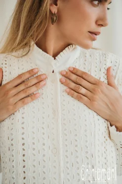 Organic Maxi Dress / Off White