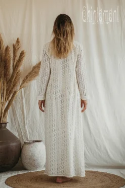 Organic Maxi Dress / Off White