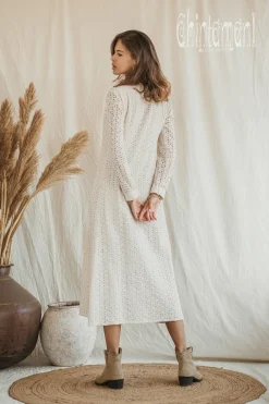 Organic Midi Dress / Off White