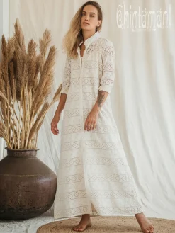 Organic Shirt Dress / Off White