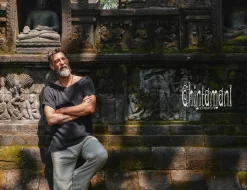 Raw Cotton T-shirt / Black