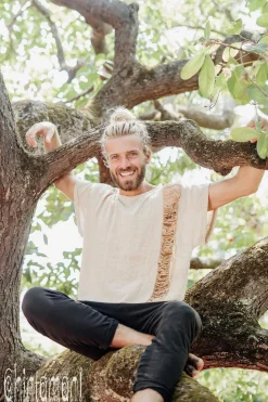 Ripped T-shirt / Beige