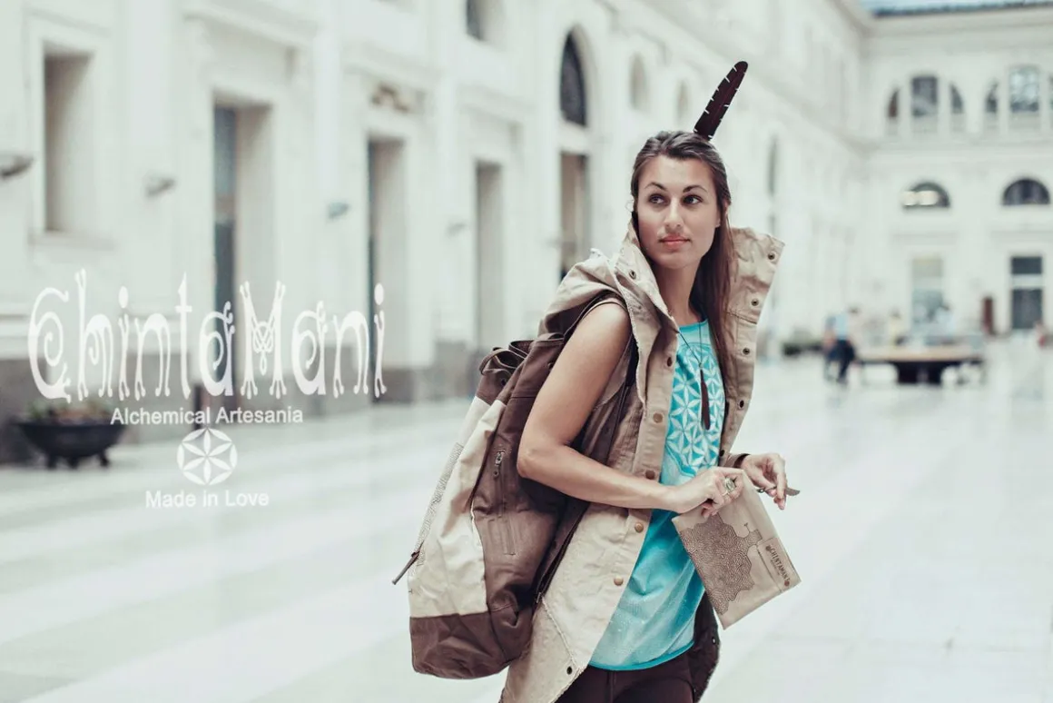 Shamanic Canvas Coat / Beige