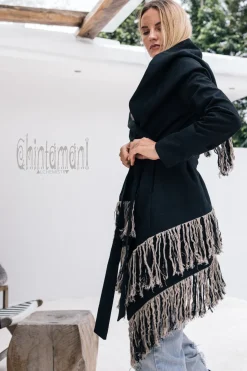 Shamanic Canvas Jacket / Black