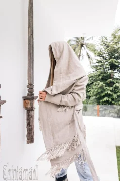 Shamanic Canvas Jacket / Gray