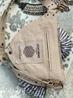 Shipibo Waist Bag / Beige