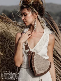 Shipibo Waist Bag / Brown