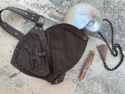 Shipibo Waist Bag / Dark Grey