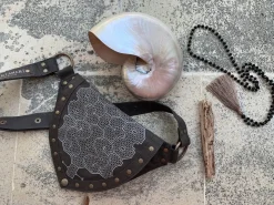 Shipibo Waist Bag / Dark Grey