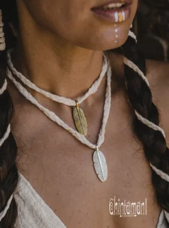 Small Feather Pendant