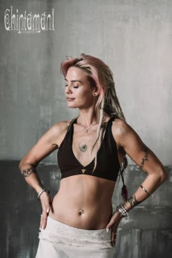 Sport & Yoga Bra Top / Brown