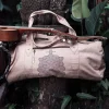 Tribal Duffle Bag / Beige