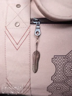 Tribal Duffle Bag / Beige