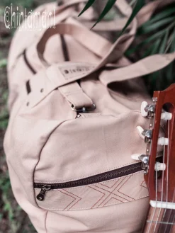 Tribal Duffle Bag / Beige