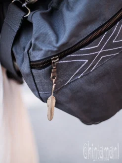 Tribal Duffle Bag / Dark Grey