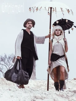 Tribal Duffle Bag / Dark Grey