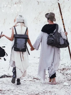 Tribal Duffle Bag / Dark Grey