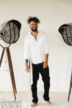 Twill Long Pants / Black