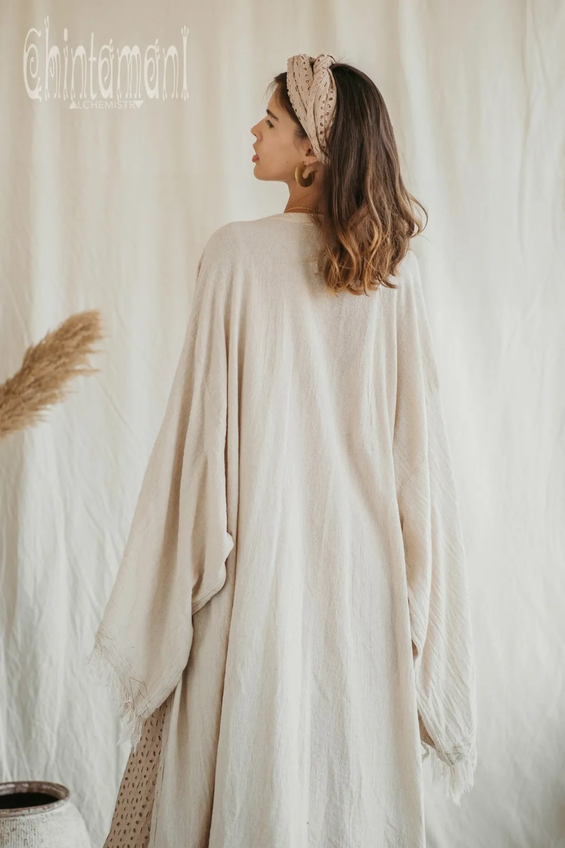 Wide Sleeve Kimono / Off White