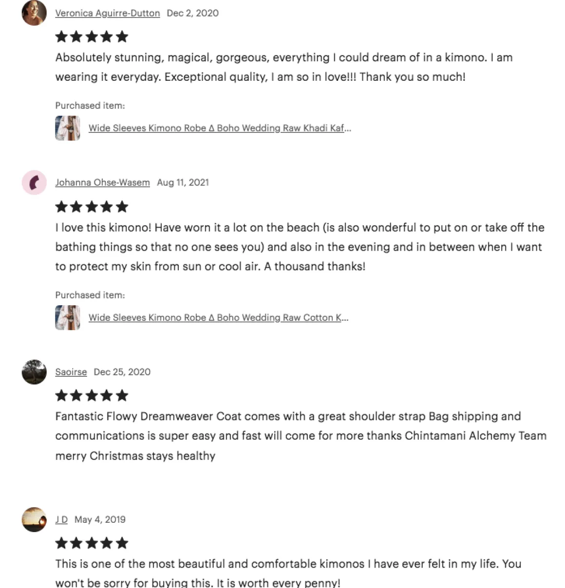 Wide Sleeve Kimono / Off White