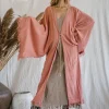 Wide Sleeve Kimono / Soft Pink