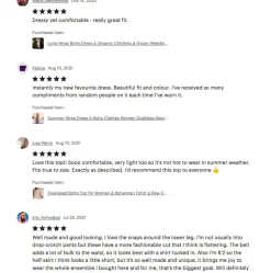 Wrap Boho Dress / Off White